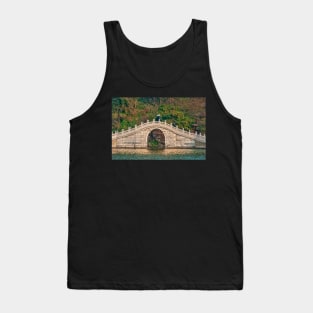 Bridge at Bei Hai Lake, Beijing, China. Tank Top